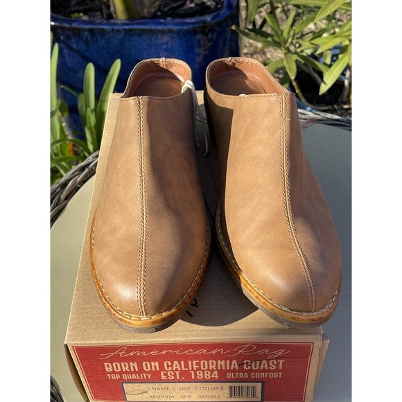 NEW With Box! American Rag Mule Slide. Segovia, Saddle, Woman's Size 9 . - Picture 2 of 4